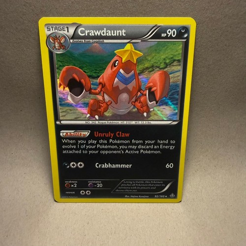 CRAWDAUNT 92/160 PRIMAL CLASH HOLO RARE LP