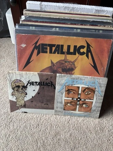 Metallica Vinyl Lot. Jump In The Fire & One (7 Inch) Eye Of Beholder (7 Inch)