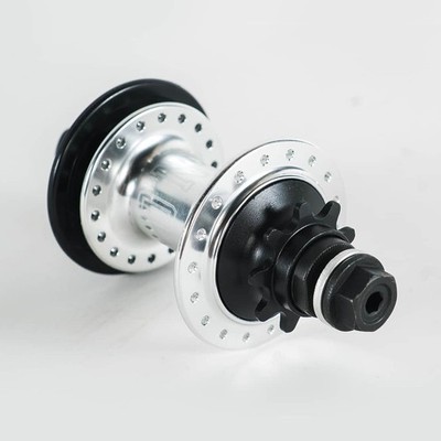 Colony Wasp Rear BMX Cassette Hub Black Polished Rainbow RHD or