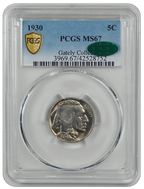 1930 Buffalo PCGS CAC MS 67