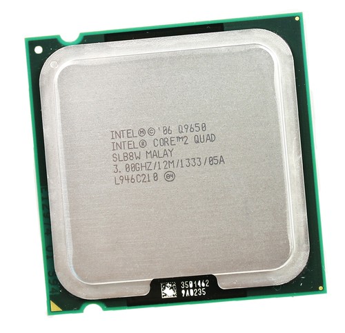Procesador CPU Intel Core 2 Quad Q9650 Q9550 SLB8W/SLB8V Socket LGA 775 - Imagen 2 de 6