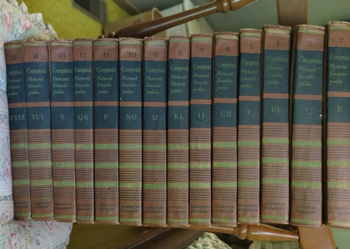 Comptons Encyclopedia In Antiquarian & Collectible Books for sale