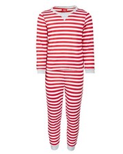 Family Pajamas Little  Big Kids Matching 2 Pieces Striped Pajama Set