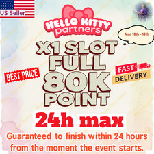 Hello Kitty Partner Event  Full Carry 80k - Mono'Go partners event   Cheapest
