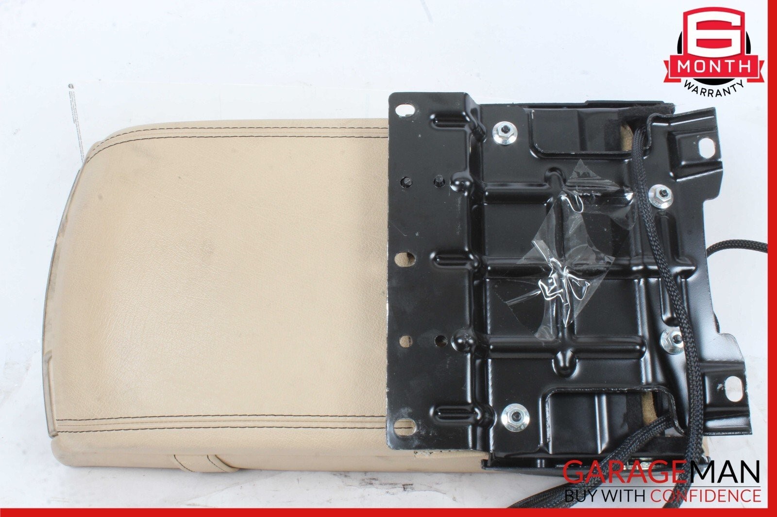 03-11 Maserati Quattroporte Rear Center Console Arm Rest Armrest OEM