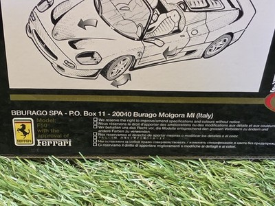 Bburago Red 1995 Ferrari F50 Gold Collection 1/18 Die Cast #3352