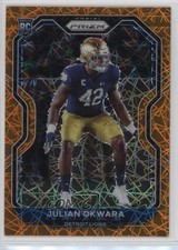 2020 Panini Prizm Rookie Lazer Prizm Julian Okwara #361 06xp