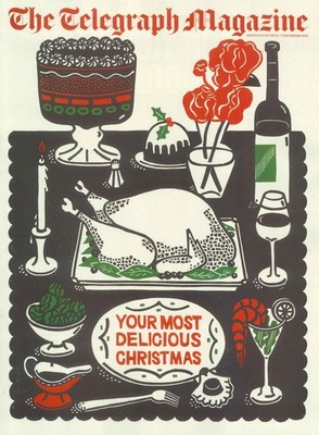 Telegraph Magazine: Festive Food Issue, Christmas Xmas Cooking Recipes, 5.12.25