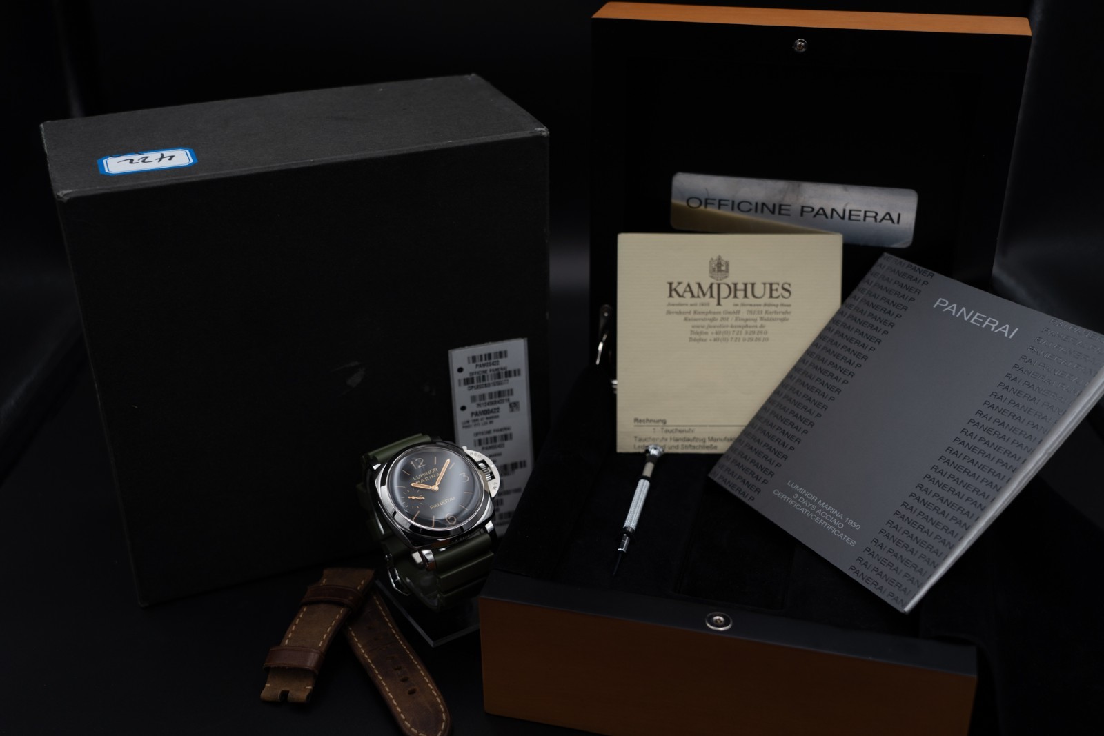 Panerai Luminor  PAM00422 Full Set 47mm image 4