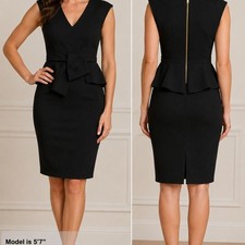 Venus Women's Black Going-out-dresses
