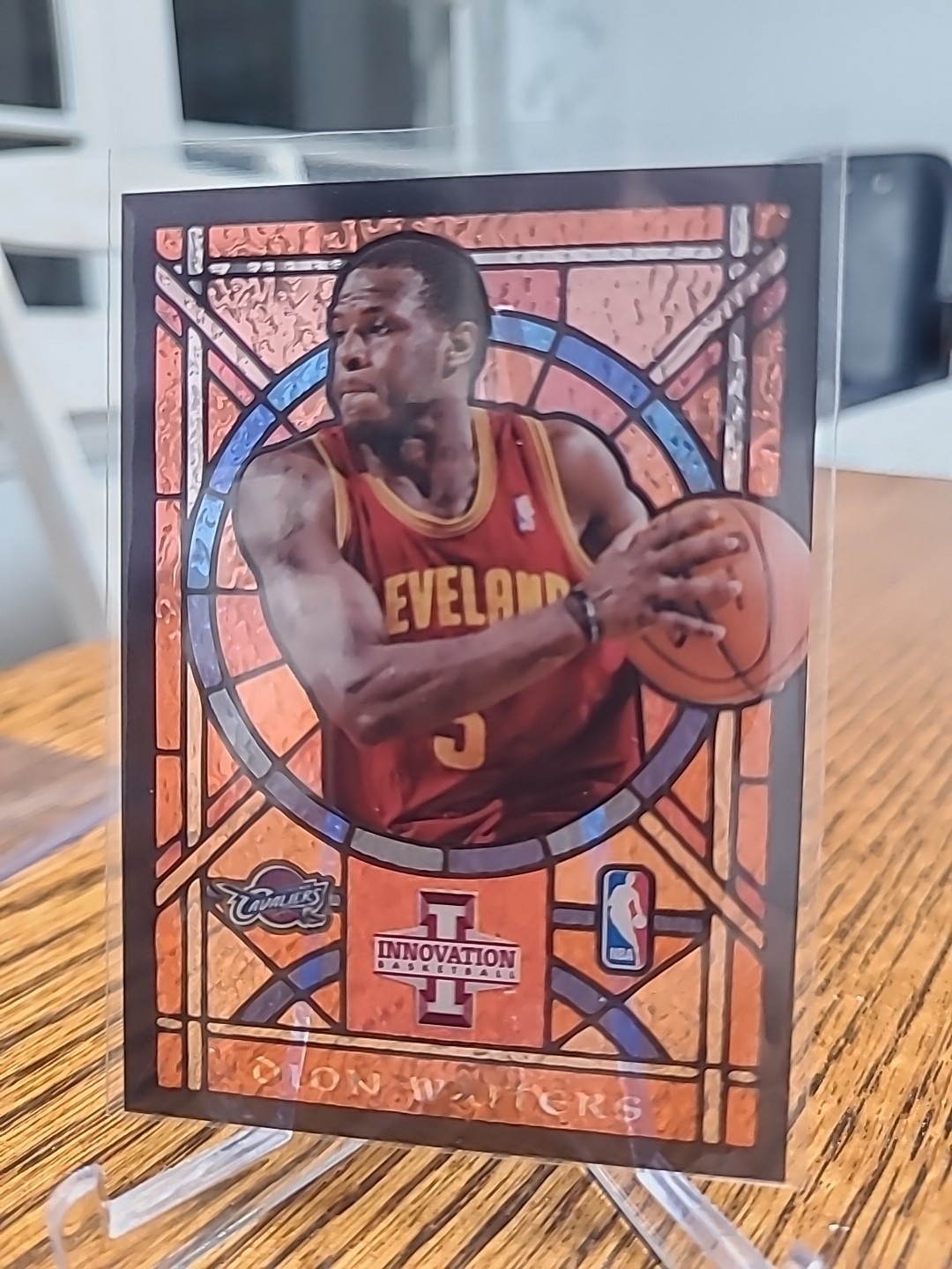 2012-13 Panini Innovation Stained Glass Dion Waiters #73