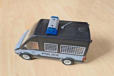 Playmobil Fahrzeuge, Polizei Mannschaftswagen, Polizeiauto