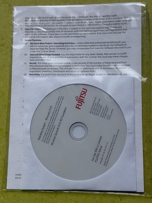 Microsoft Windows Server 2012 R2 Foundation FUJITSU ROK 64Bit 1CPU DVD NEU & OVP