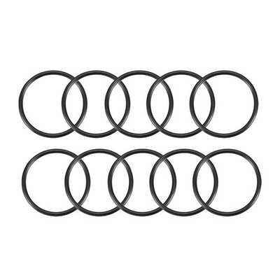 Nitrile rubber O-ring 48mm OD 42mm ID 3mm width, pack of 10