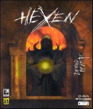 Hexen: Beyond Heretic PC CD combat Paladin Necromancer shooter game Heretic II