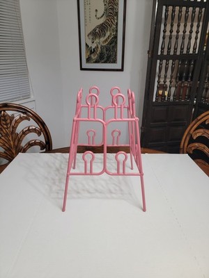 VTG Post-MOD 1980 *PINK MAUVE* YAFFA Shoe Rack Organizer Basic Line USA
