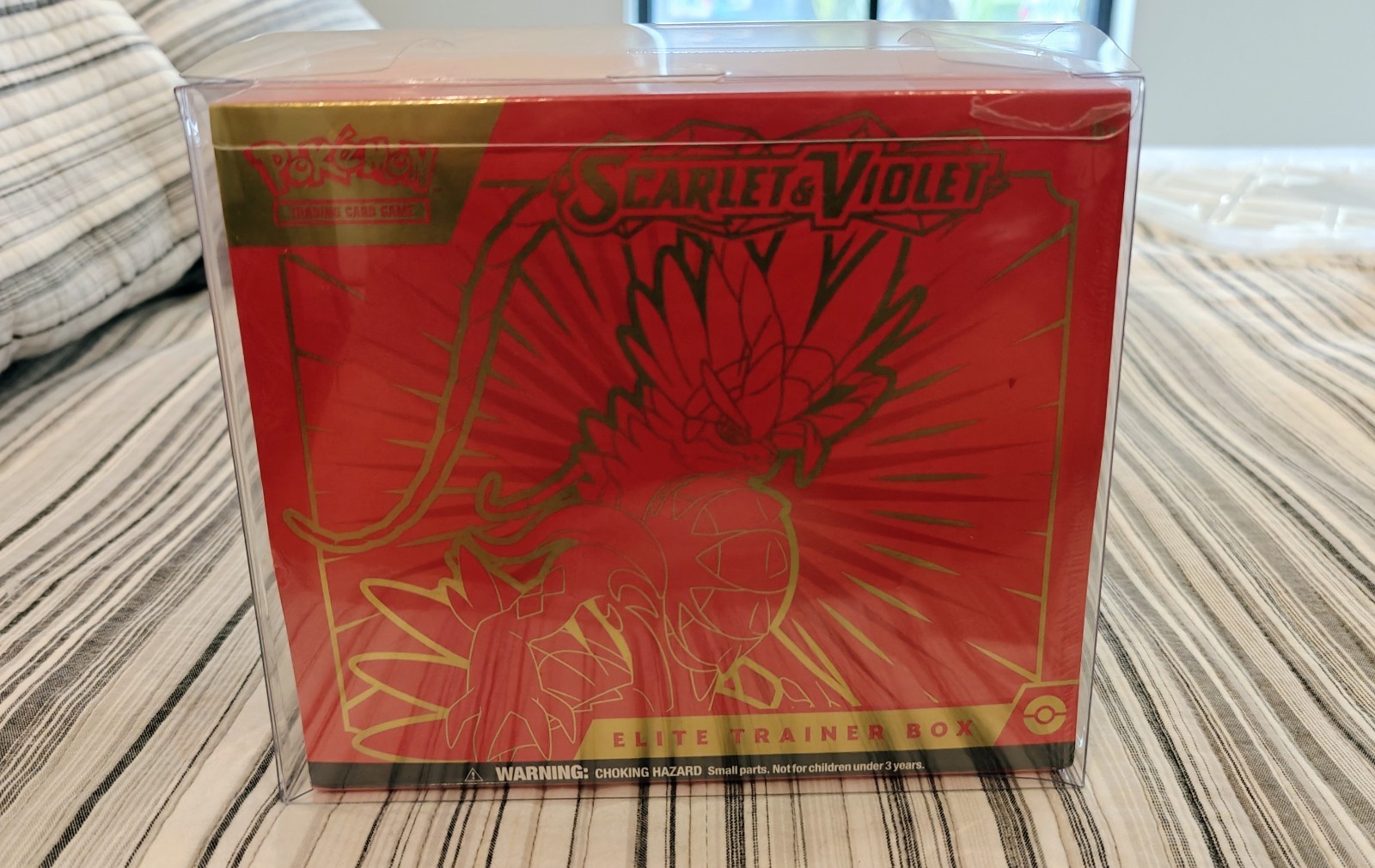 Pokemon Scarlet & Violet Koraidon Elite Trainer Box ETB  *Read description*