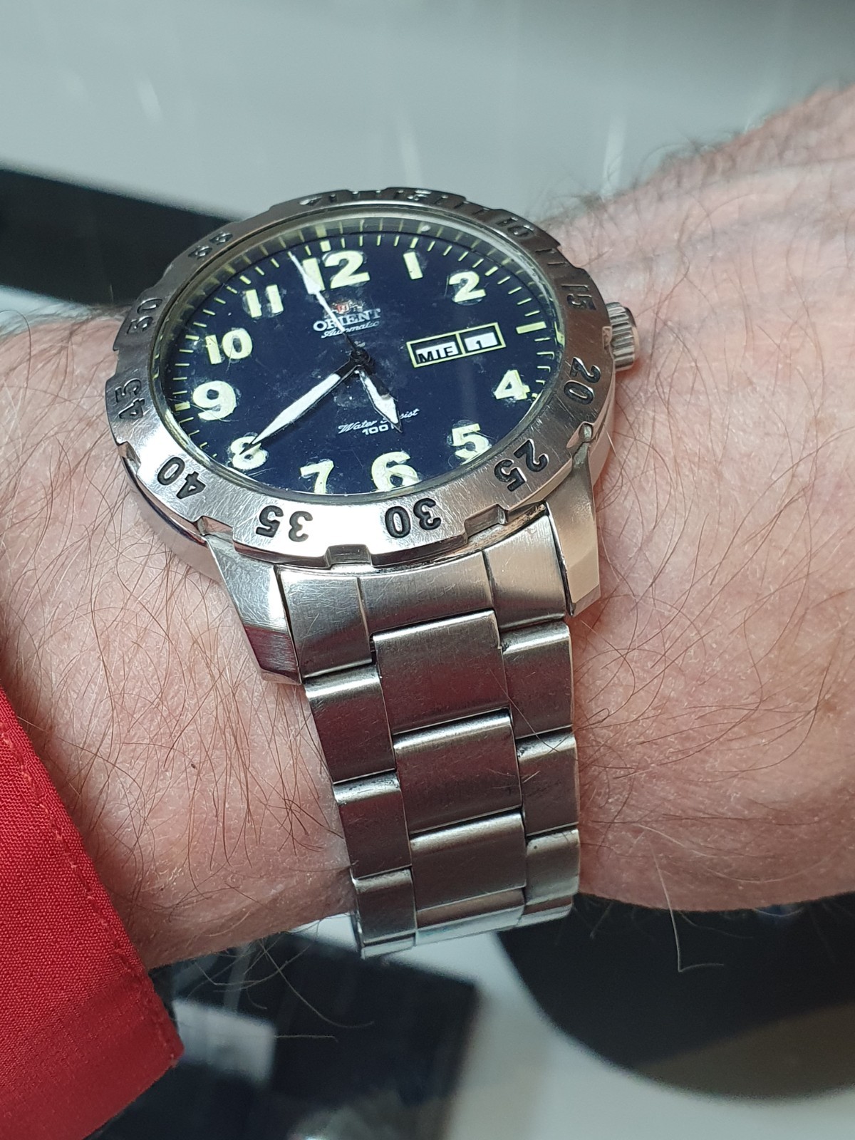 ORIENT AVIATOR Ref.EM7A-C0-A Automatic WR100M Dee… - image 14