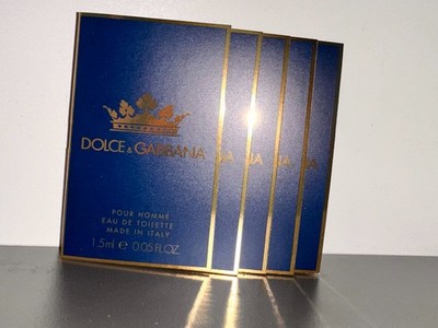 11 X Light Blue by Dolce & Gabbana POUR HOMME MEN EDT Spray SAMPLE 1.5ml 0.05 Oz