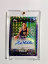 2025-Topps Chrome -John Stockton -Utah Jazz-auto Autograph Card
