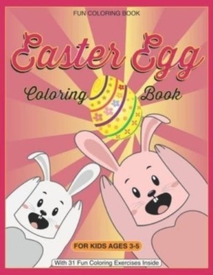 Tim - Fun easter egg coloring book for kids ages 3-5   Big Easter Egg  - X555z