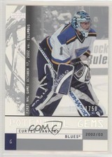 2002-03 Upper Deck Mask Collection Potential Gems /1750 Curtis Sanford #125 0l2