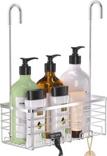Shower Caddy Hanging, Over the Door Shower Organizer Rack 304 Stainless Steel