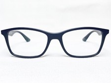 NEW Ray Ban RB7047 5196 Mens Matte Black Rectangle Eyeglasses Frames 54/17 140