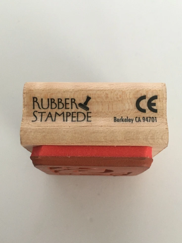 Rubber Stampede Stamp Sea Tile Square Ocean Wave Beach Vacation Card Making Art - Image 2 of 4