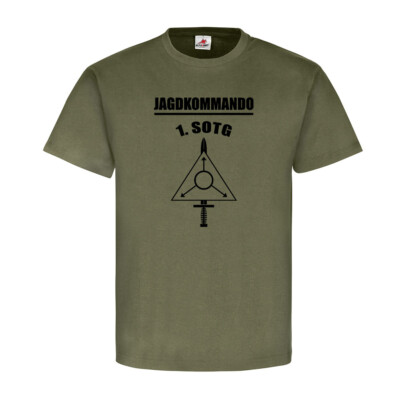 Jagdkommando 1 SOTG Österreich Bundesheer Anti Terror Spezial T-shirt #18844