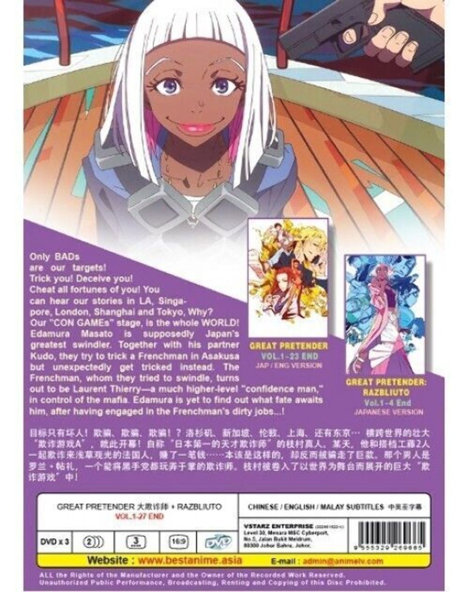 Great Pretender English Dub Great Pretender 27 End Razbliuto
