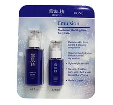 SEKKISEI Emulsion 2 Bottles Set 4.7oz  2.3oz