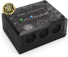 MIDI Thru5 WC, 1-In-5-Out MIDI Interface, High-Speed Data Transfer & Splitter