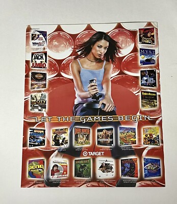 Target 1999 Cd 1999 target let the games begin ad Video Games | eBay