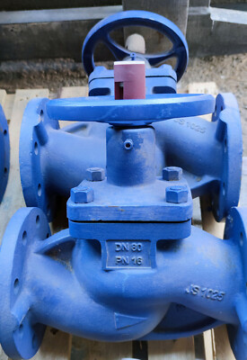 Absperrventil DN 80 mit Faltenbalg KSBBOA-H GG25 PN16