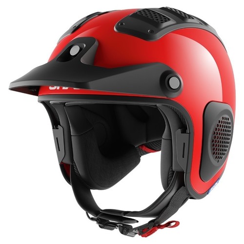 CASCO HELMET JET FIBRA SHARK ATV-DRAK SCRAMBLER TRIAL ENDURO AIR ROSSO RED  TG M | eBay