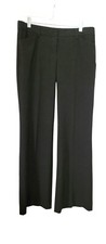 Express Design Studio Women's Editor Pants Size 8R Polyester Blend Black READ