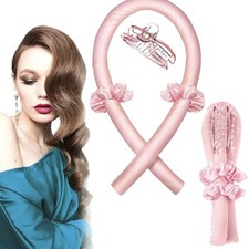 Bigodino Lungo per Boccoli,Boccoli Capelli Senza Calore,Fascia arricciacapelli