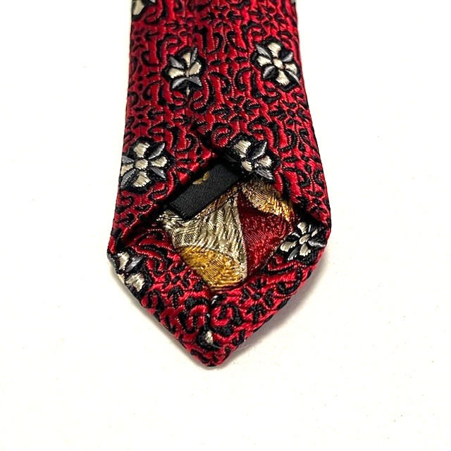 Robert Talbott Tie Studio Stunning Red Floral Geo… - image 17