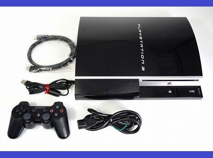 PLAYSTATION 3 (80GB) PS3 sony Clear black CECHL00 japan Video Game Console