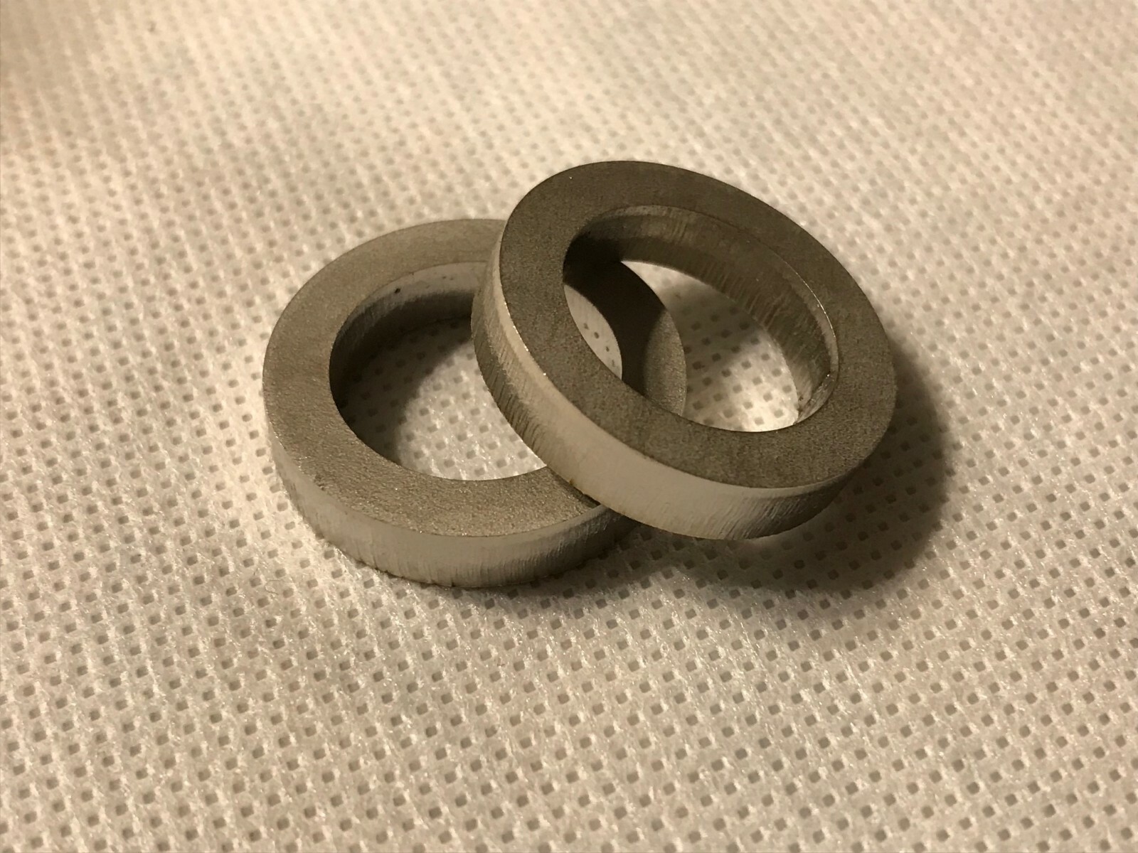 (2) Mazda Miata MX5 Drift Steering Rack Spacers, Increase Angle, Tie