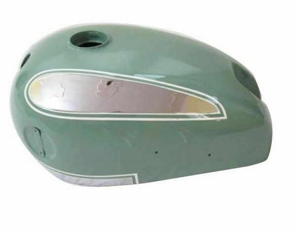 Ariel 4G Square Four 1000Cc Hai GrüN Lackierter Und Chrom Benzin Kraftstofftank-image