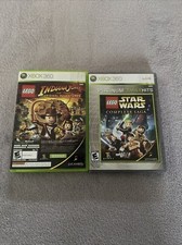 LEGO Star Wars: The Complete Saga & Indiana Jones Xbox 360 Kung Foo Panda Lot 2