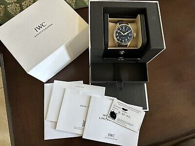 IWC Big Pilot Automatic 43 mm Black Dial Watch IW329301 2022 | eBay