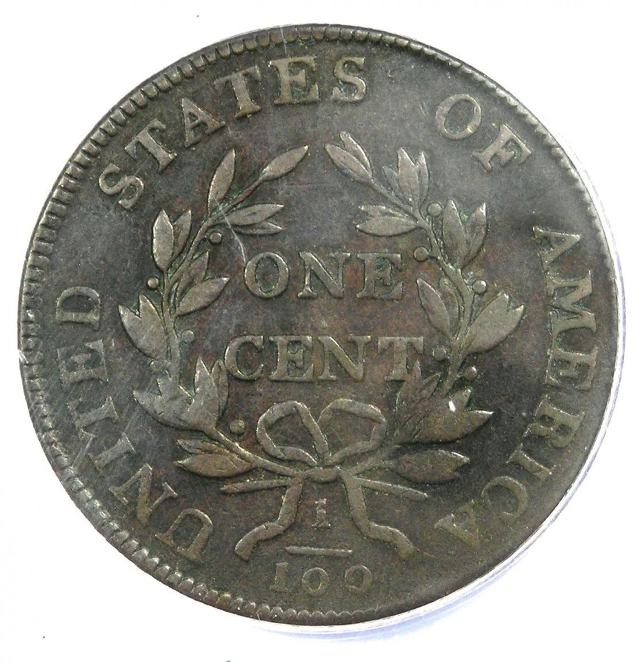 1803 Draped Bust Large Cent 1C - ANACS VF30 Details - Rare Early Date Penny - Image 4 of 4