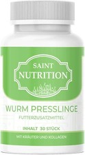 Saint Nutrition Entwurmungs Presslinge - Kur f&uuml;r Tiere wie Katzen Hunde Wurmkur