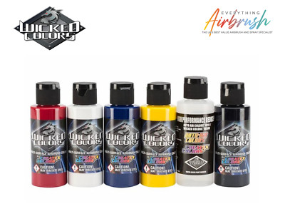 Createx Wicked Colors | Detail | Full Range (60ml Flasche)