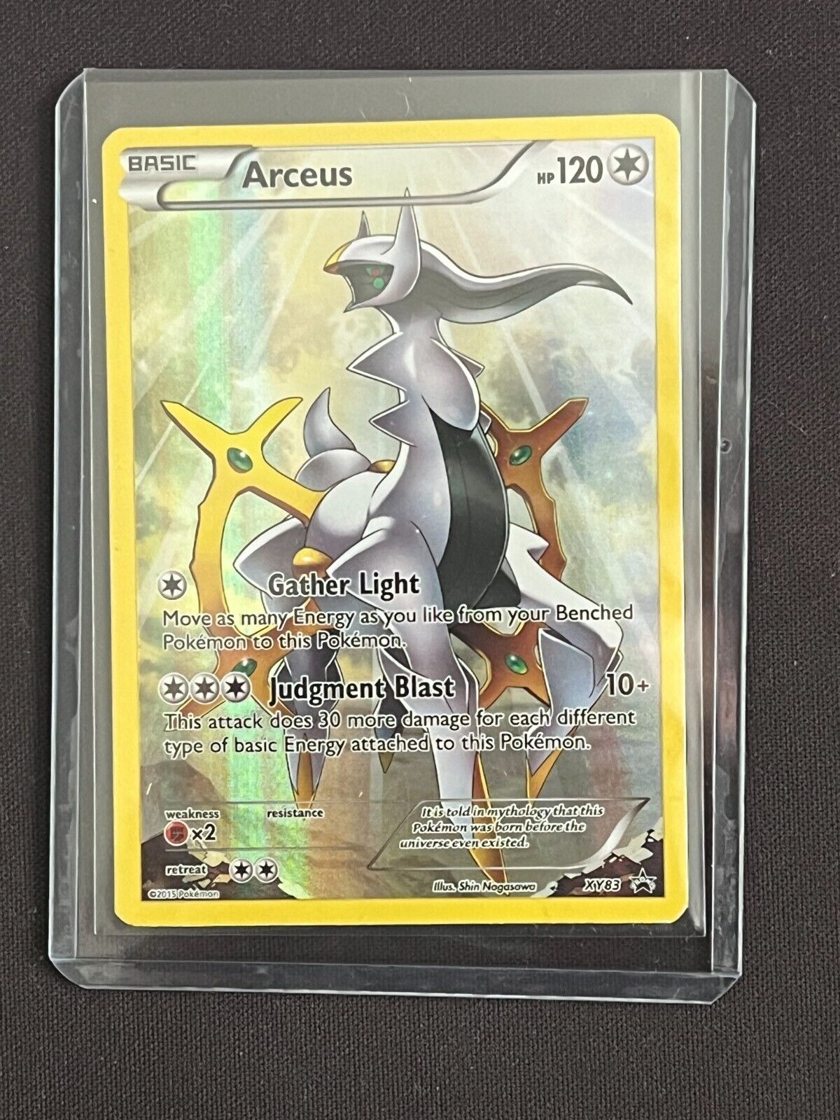  Pokemon - Arceus (XY83) - XY Black Star Promos - Holo : Toys &  Games