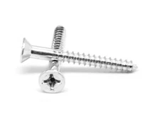 #3 x 5/8" Wood Screw Phillips Flat Head Low Carbon Steel Zinc Plated