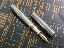 VTG Wahl Eversharp Niagara Sterling Vermeil Fountain Pen - #2 size, restored!